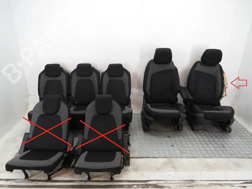Used Seats set Seats set CITROËN C4 Grand Picasso II (DA_, DE_) 1.6 BlueHDi 120 (120 hp) 27455111 27455111