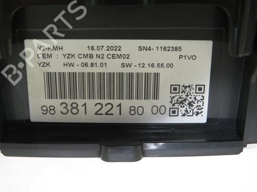 Instrument cluster OPEL COMBO Box Body/MPV (K9) 1.5 D | BP35942714C47  - Image 8