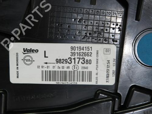 Left taillight OPEL CORSA F (P2JO) 1.2 (68) | BP35973552C34 - Image 5