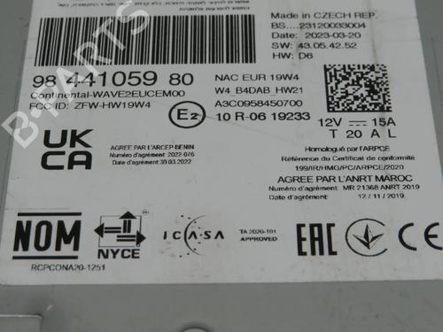Radio OPEL CORSA F (P2JO) 1.2 (68) | BP35974618E6  - Image 5