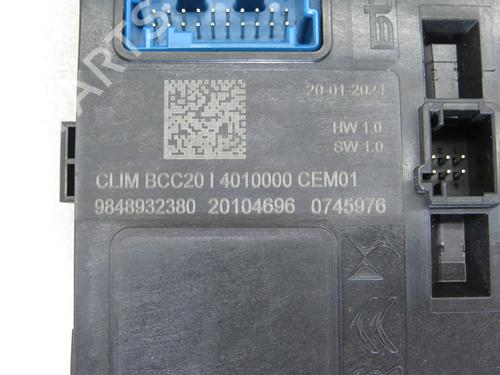 Electronic module DS DS 3 / DS 3 CROSSBACK (UR_, UC_, UJ_) 1.2 PureTech 100 (URHNKK, URHNEK) | BP36004459M83 - Image 3