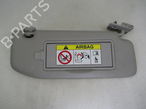 Used Right sun visor Right sun visor DS DS 3 / DS 3 CROSSBACK (UR_, UC_, UJ_) 1.2 PureTech 100 (URHNKK, URHNEK) (101 hp) 36004679 36004679