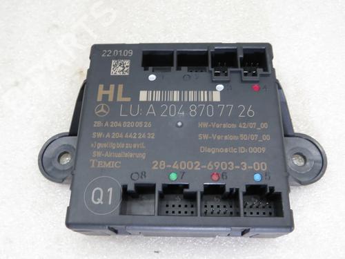 Used Electronic module Electronic module MERCEDES-BENZ C-CLASS (W204) C 250 CDI (204.003) (204 hp) 36025498 36025498