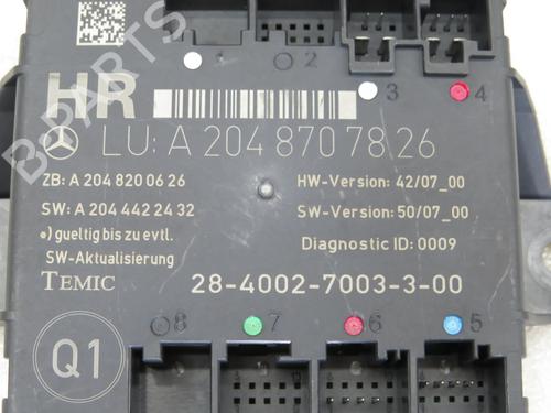 Electronic module MERCEDES-BENZ C-CLASS (W204) C 250 CDI (204.003) | BP36031135M83 - Image 3
