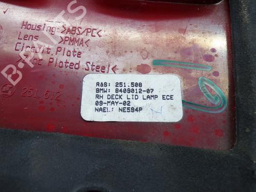 Right tailgate light BMW X5 (E53)  | BP3974213C80  - Image 5