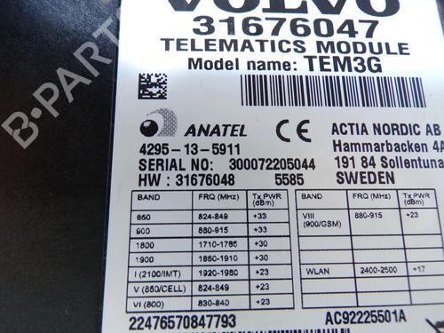 Electronic module VOLVO V60 I (155) D6 Hybrid AWD | BP36916473M83 - Image 4