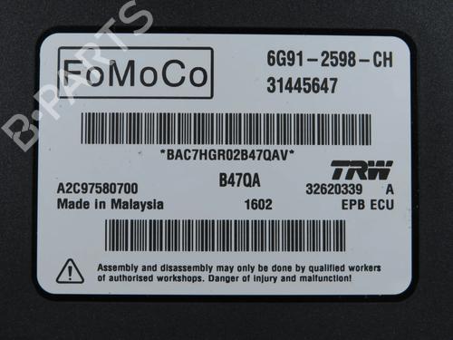 Electronic module VOLVO V60 I (155) D6 Hybrid AWD | BP37021377M83 - Image 5