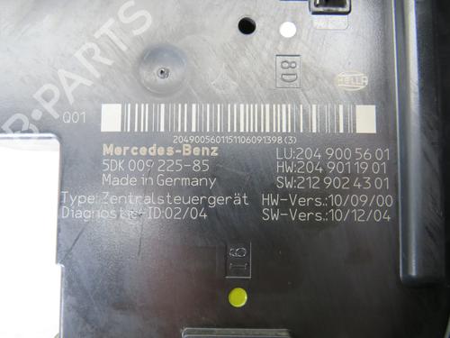 Fuse box MERCEDES-BENZ C-CLASS T-Model (S204) C 220 CDI (204.202) | BP37025494E1 - Image 6