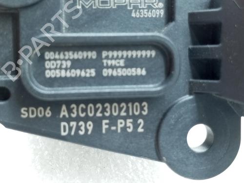 Mass air flow sensor FIAT DUCATO Van (250_) 180 Multijet 2,2 D | BP38236726M95 - Image 3