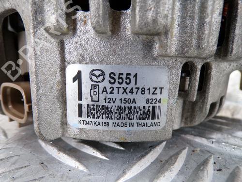 Alternator MAZDA CX-3 (DK) 1.5 SKYACTIV-D AWD (DK4WS, DK5AW) | BP39945827M7 - Image 6