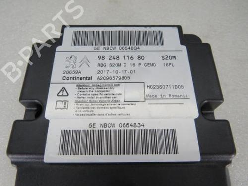 ECU airbags PEUGEOT 3008 SUV (MC_, MR_, MJ_, M4_) 1.6 BlueHDi 120 
