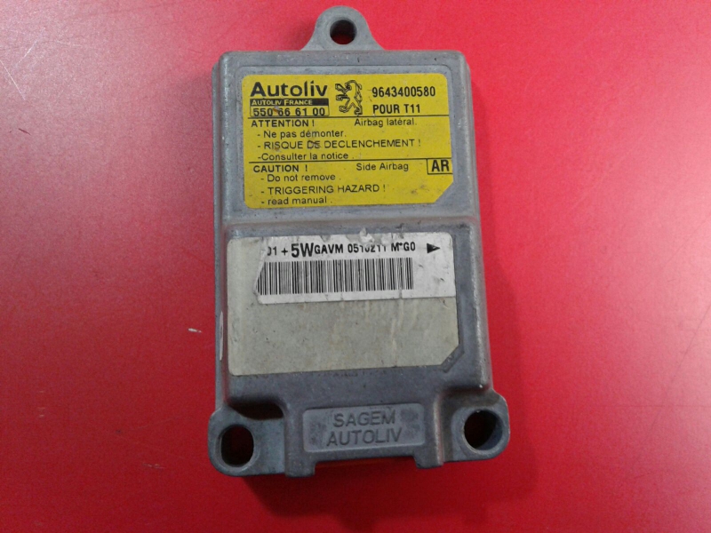 ECU airbags PEUGEOT 206 Hatchback (2A/C) 3974665 BParts
