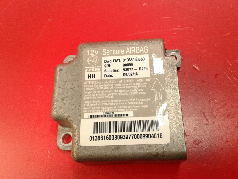 ECU airbags FIAT DUCATO Van (250_) 5581392 BParts