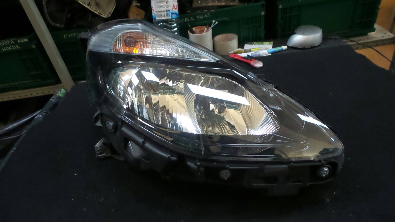 right headlight renault clio iii br0 1 cr0 1 260107056r b parts