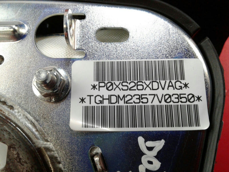 Airbag Kit DODGE CALIBER 2.0 CRD P0XS26XDVAG / P04664345AE / 56046533AF