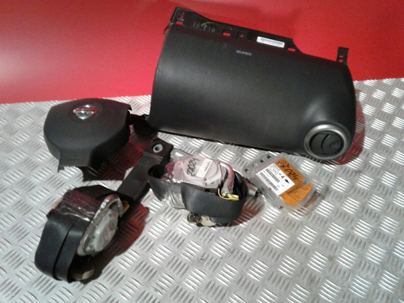 Airbag Kit NISSAN NOTE (E11, NE11) 0285001909 / PP GF10 T10 / BAM PT1