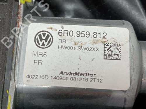 Rear right window mechanism SEAT IBIZA IV (6J5, 6P1)  | BP24509910C25 