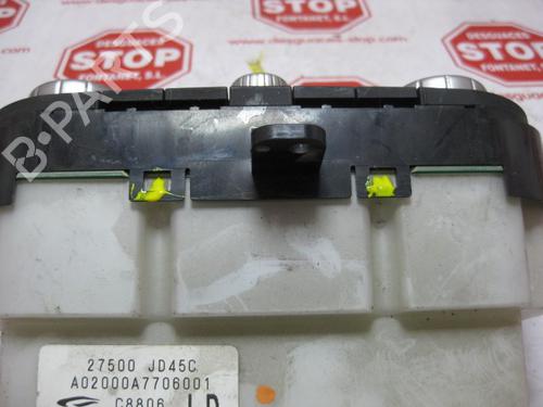 Climate control NISSAN QASHQAI / QASHQAI +2 I (J10, NJ10, JJ10E) 1.5 dCi | BP7323383I5 