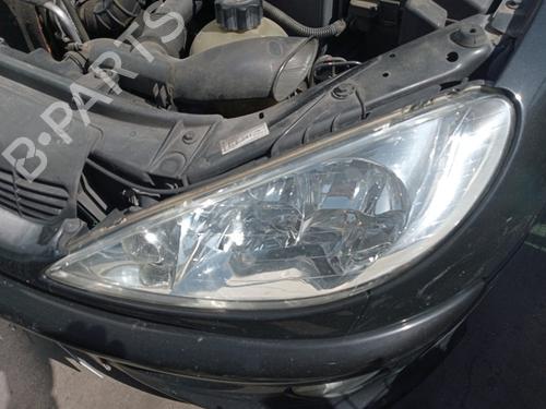 Used Left headlight Left headlight PEUGEOT 206 Hatchback (2A/C) [1998-2012] 33321096 33321096