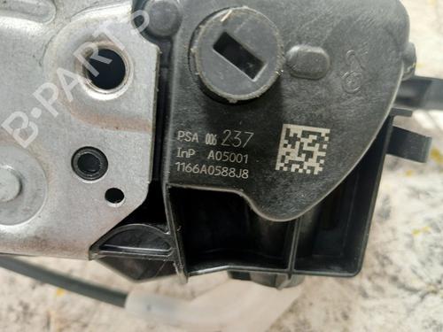 Rear left lock PEUGEOT 3008 I MPV (0U_) 1.6 BlueHDi 120 | BP19696099C100 