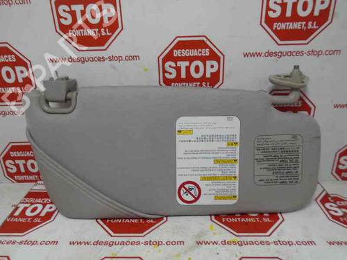 Used Left sun visor SUBARU IMPREZA Saloon (GD) 2.5 i WRX AWD (GDG) (230 hp) 7331210