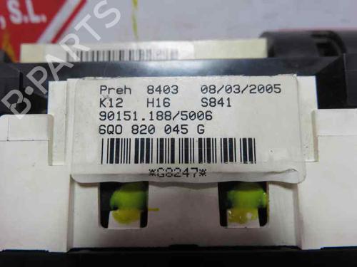 Climate control VW FOX Hatchback (5Z1, 5Z3, 5Z4) 1.2 | BP7398101I5 