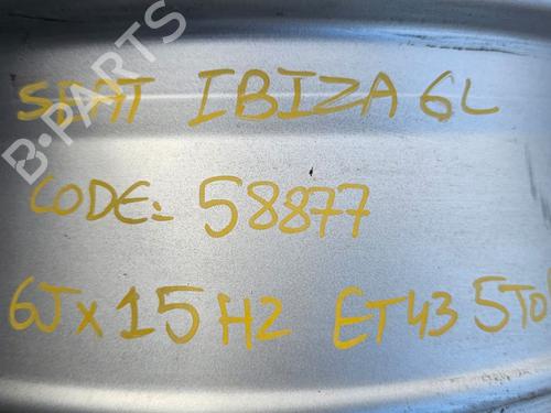 Felg SEAT IBIZA III (6L1)  | BP28725551C45 