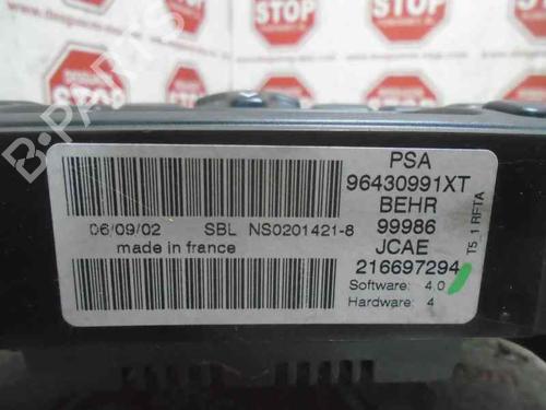 AC Styreenhet / Manøvreringsenhet PEUGEOT 307 (3A/C) 2.0 HDi 110 | BP7387559I5 