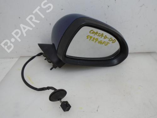 Used Right mirror OPEL CORSA D (S07) 1.3 CDTI (L08, L68) (75 hp) 15924733