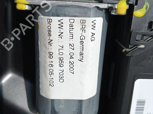 Rear left window mechanism VW TOUAREG (7LA, 7L6, 7L7) 2.5 R5 TDI | BP24642147C24 
