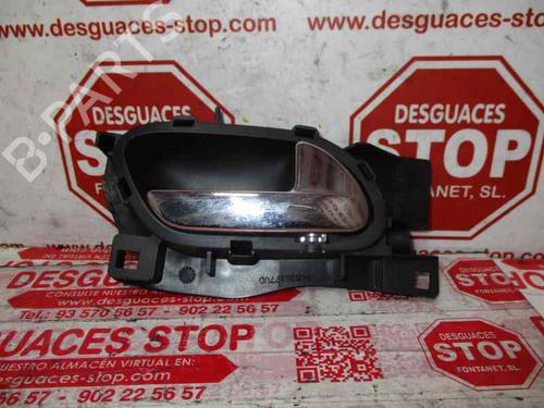 Puxador interior frente direito PEUGEOT 407 SW (6E_, 6D_) 2.0 HDi 135 (136 hp) 7370753