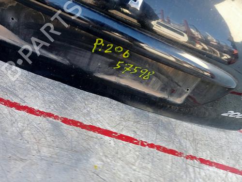 Tailgate PEUGEOT 206 Hatchback (2A/C)  | BP21048070C6 