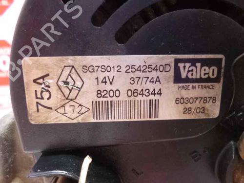 Alternator RENAULT CLIO II (BB_, CB_)  | BP7383789M7 