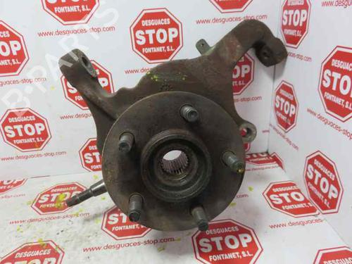 Used Left front steering knuckle JEEP CHEROKEE (KJ) 2.5 CRD 4x4 (143 hp) 7398140