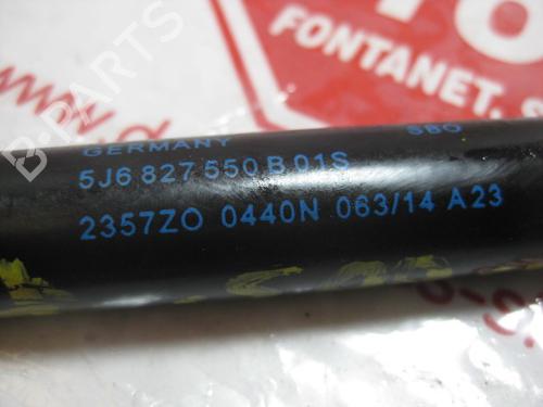 Tailgate lift support SKODA FABIA II (542) 1.4 TDI | BP15922831C138 