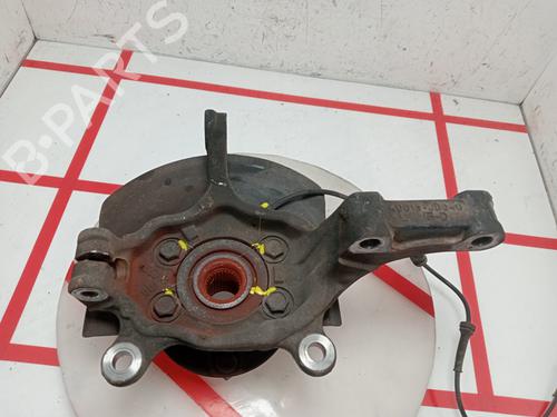 Left front steering knuckle NISSAN QASHQAI / QASHQAI +2 I (J10, NJ10, JJ10E)  | BP22967777M25 