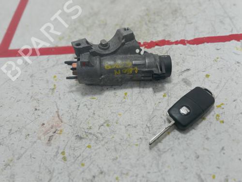 Used Ignition barrel SEAT LEON (1M1) 1.9 TDI (100 hp) 19538651