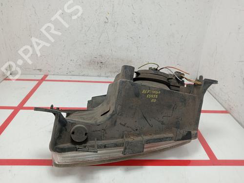 Right headlight CITROËN BERLINGO / BERLINGO FIRST Box Body/MPV (M_) 2.0 HDI 90 4WD (MBRHY, MCRHY) | BP15949868C29 