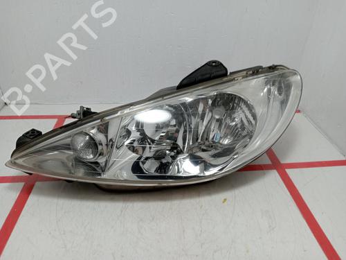 Used Left headlight Left headlight PEUGEOT 206 Hatchback (2A/C) 1.4 LPG (75 hp) 36233630 36233630