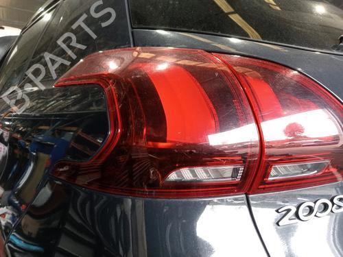 Rear right lock PEUGEOT 2008 I (CU_) 1.2 VTi | BP32116032C99 