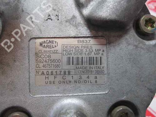AC compressor FIAT PUNTO Hatchback Van (188_) 1.2 60 | BP7383187M34 