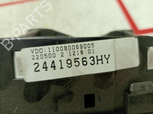 Instrument cluster OPEL ZAFIRA A MPV (T98)  | BP7370592C47 