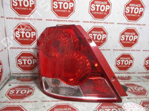 Used Left taillight CHEVROLET AVEO / KALOS Hatchback (T200) 1.4 (83 hp) 7344739