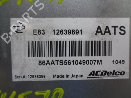 Engine control unit (ECU) OPEL ASTRA J (P10)  | BP15932043M57 