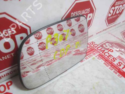 Used Left mirror glass PEUGEOT 307 Break (3E) [2002-2009]  15920455