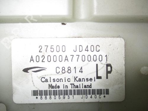 Climate control NISSAN QASHQAI / QASHQAI +2 I (J10, NJ10, JJ10E) 2.0 | BP15928362I5 