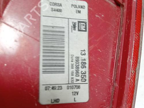 Left taillight OPEL CORSA D (S07) | BP31026950C34