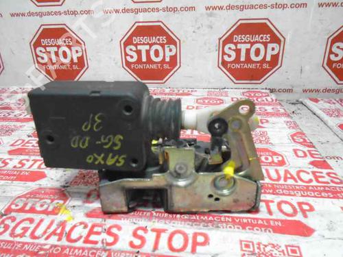 Used Front right lock CITROËN SAXO (S0, S1) 1.6 VTL, VTR (88 hp) 7344085