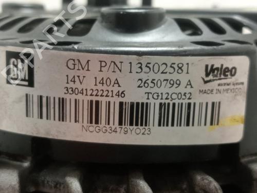 Alternator OPEL INSIGNIA A (G09) | BP29607771M7