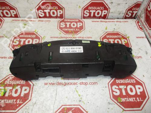 Climate control MERCEDES-BENZ E-CLASS (W211) E 220 CDI (211.006) | BP9433555I5 